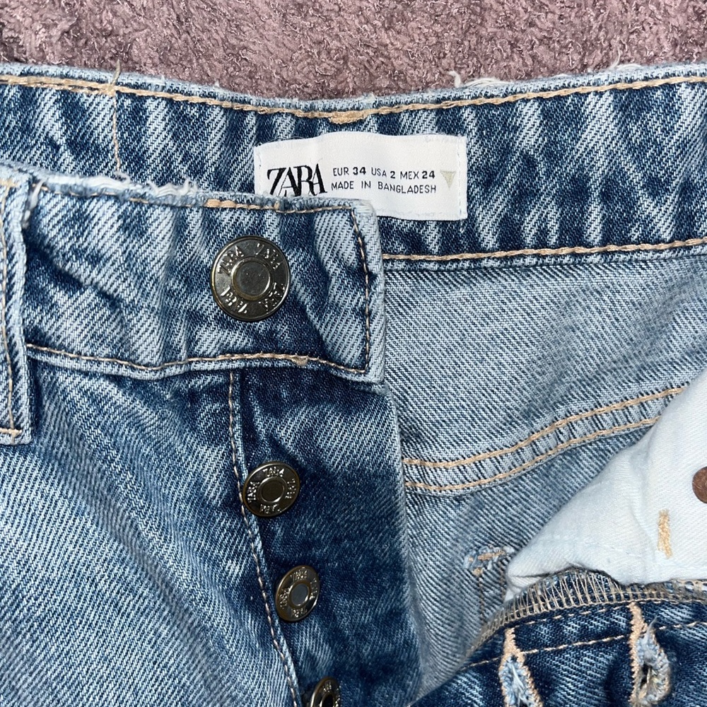 Zara mid-rise full length Jean